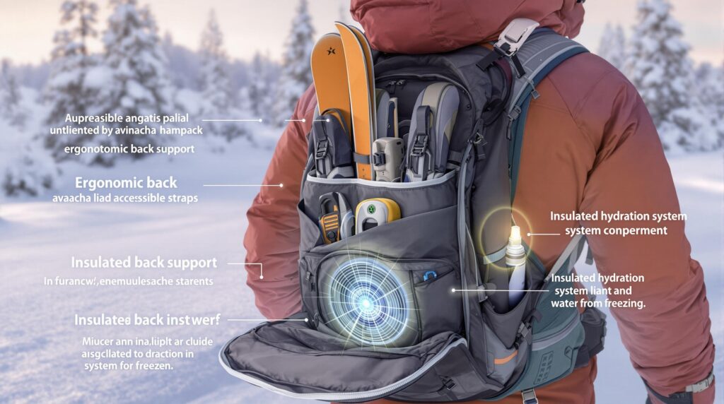 ski backpack